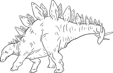 stegosaurus clip art  © Junior 