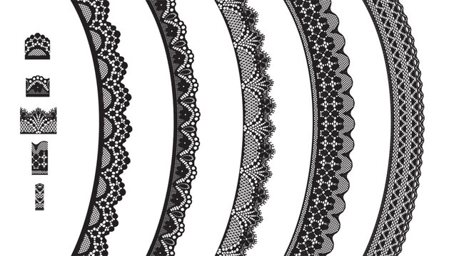 Delicate Lace Edging Designs for Elegant Embellishments