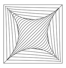 Modern element line art style