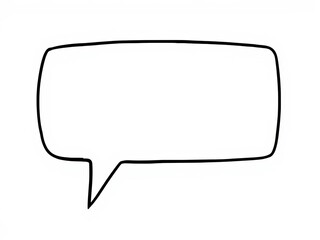 Comic talk bubble with cute line manga style cloud illustration, hand drawn frames, and vector icons, dialog box, speech balloon, line