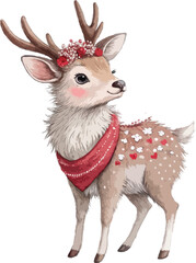 Baby Deer Valentine's Day