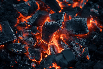       There is a fire that is burning in the middle of the grass