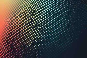 Vibrant Dotted Pattern with Gradient Color Transition
