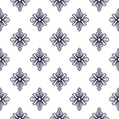 pattern batik flower damask ethnic boho ikat texture tribal geometric background
