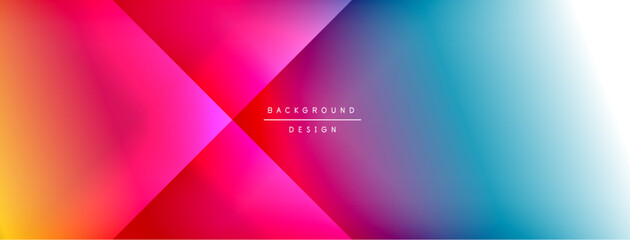 Colorful gradient with lines made of shadow and light. Creative background