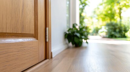 Fototapeta premium Interior Doorway to Sunny Garden