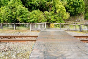 Look for Trains Sign on the Other Side of the Tracks – Railway Safety Warning