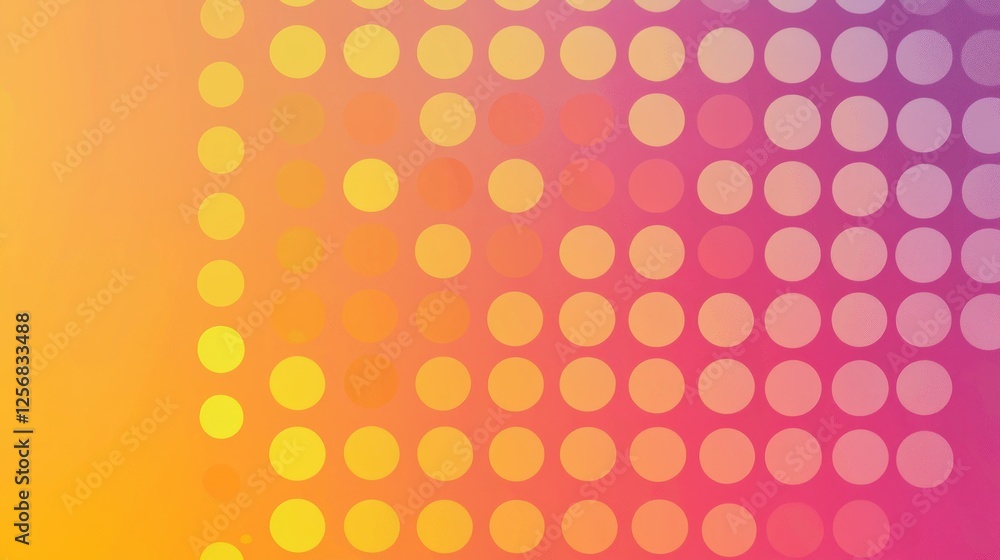 Poster abstract colorful circles gradient background