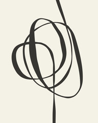 infinite dreams in abstract lines