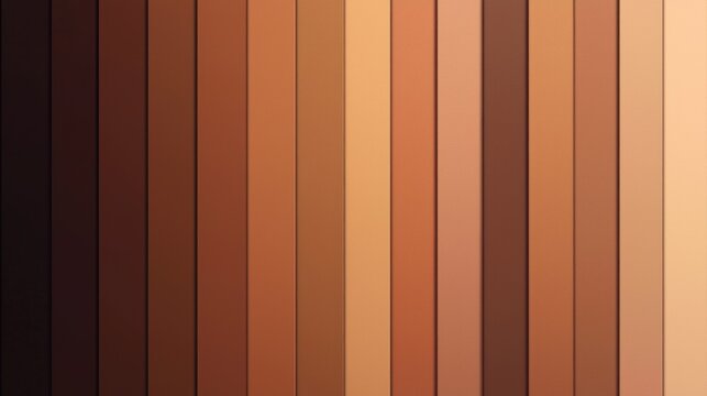A spectrum of  brown shades, vertical stripes, gradient, color palette, diverse tones, skin tones,  seamless pattern, abstract background, texture