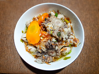 Oxtail Soup in a Bowl