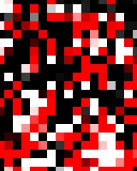 red square pattern
