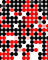 Polkadot Red & Black