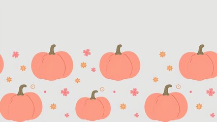 Pastel pink and blue halloween pumpkins on a minimal background, perfect for autumn decorations and seasonal designs, design, seasonal, minimal
