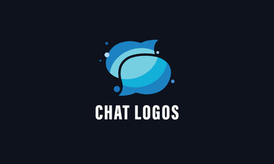 Modern Chat Talk Logo Design