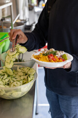 Sampling new and exciting street food flavors in Ecuador, perfect for themes like culinary adventure, local cuisine, food exploration, and Ecuadorian street food.