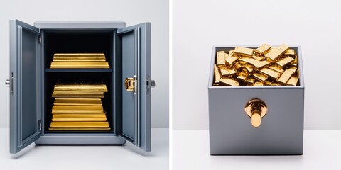 Secure Storage of Precious Gold Ingots  A Comparison of  Safe and Small Vault