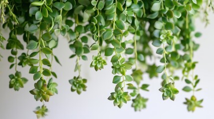 Serene Greenery: Cascading Succulent Vines for Nature-inspired Interior Decor