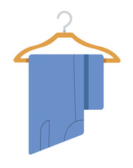 coat hanger illustration