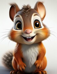 Niedliches Eichhörnchen