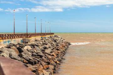 beach and sea