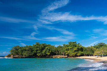 Playa Caleton beach in Dominican Republic