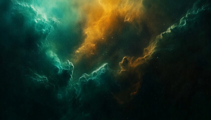 Fototapeta premium abstract colorful starry night cosmos cloud nebula