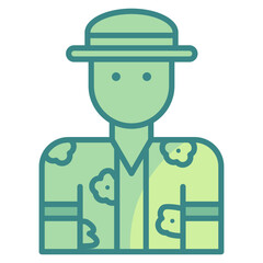 Tourist  Icon Element For Design