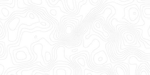 Abstract Topographic Pattern Banner Background, geographic line map with elevation assignments. Modern design background with wavy pattern. Paper texture Imitation of a geographical map shades.