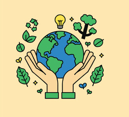 Earth Day Vector