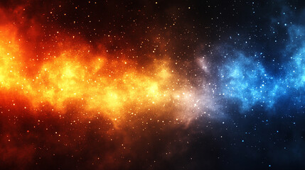 Naklejka premium cyberpunk neon gaming background in red and blue hues, symbolizing technology, chaos, and modern digital themes with blurred dynamic lines and space for captioning