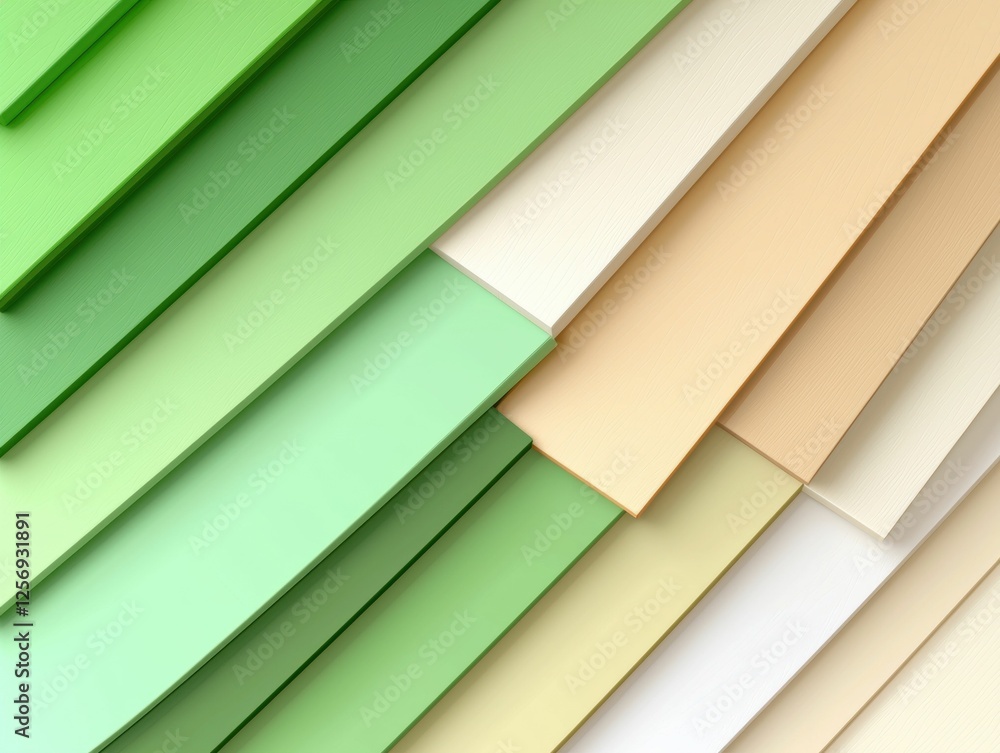 Poster diagonal array of colored rectangles design element