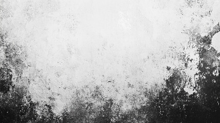 A black and white monochrome abstract texture with a grainy gradient, evoking modern minimalist design, chaos, and nostalgia, with a blurred empty space for captions or creativity.

