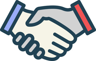 Partnership Filled Line Icon