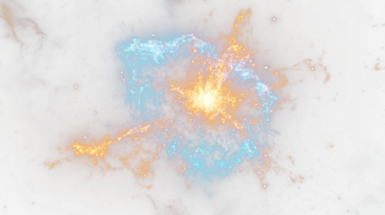 a planetary explosion in the constellation