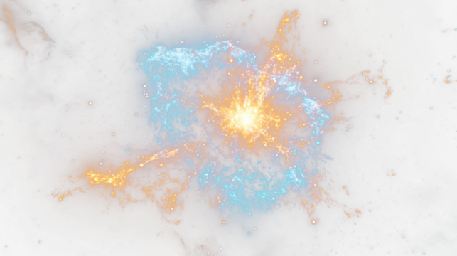 a planetary explosion in the constellation
