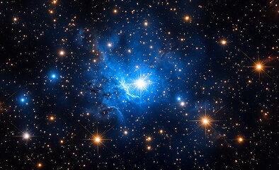 Cosmic Nebula: A Celestial Tapestry of Stars and Light