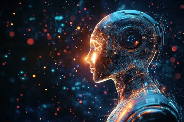 Cosmic AI intelligence shaping galaxies with advanced algorithmic precision