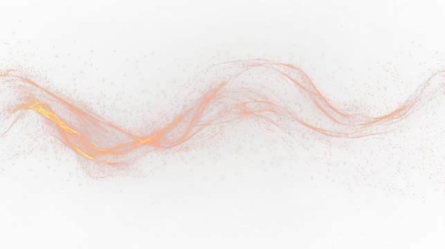 a red and orange swirl on a black background