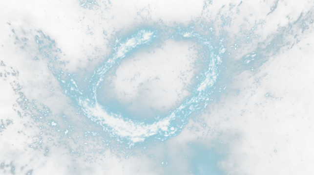 a black hole in the center of a nebula