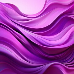 A modern abstract illustration featuring fluid, dynamic purple waves symbolizing feminist awareness and empowerment. The composition has a mix of bold, energetic strokes and soft gradients, representi