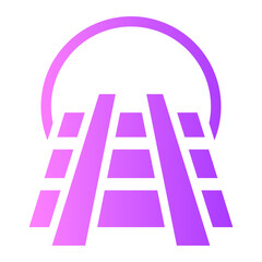 railway gradient icon