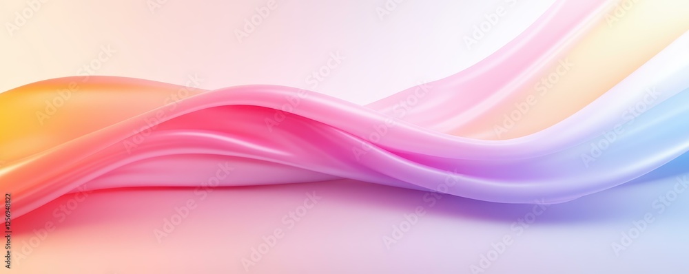 Poster abstract colorful swirl background smooth design