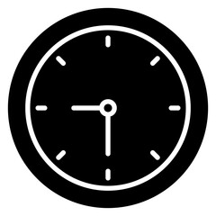 Clock  Icon Element For Design