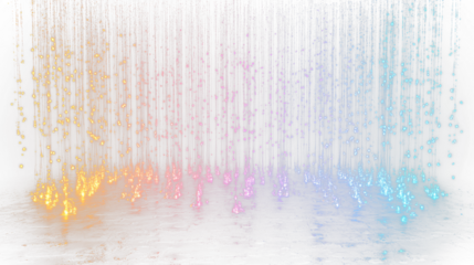 a black background with a lot of lights