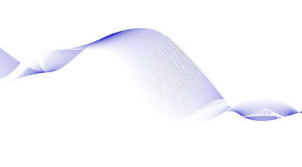 Modern abstract glowing wave background. Colorful smooth element swoosh speed wave modern stream transparent background.