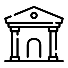 bank line icon