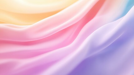 Obraz premium Soft pastel fabric texture background for design.