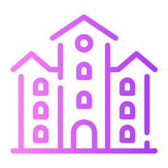 school gradient icon