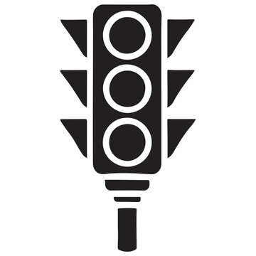 recommend clip art: Traffic Light Silhouette Symbol Vector Graphic Design Illustration